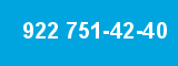 922 751-42-40